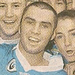 1999 Minor Hurling A Champions after defeating Tallow. Captain Keith O'Connor. October 9th October 1999
