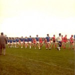 1981 Senior County Final. Stephen Greene and co in the county final parade.