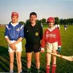 1994 Barry Fitzgerald captains the Mount Sion side in Feile na Gael.