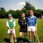 1994 Barry Fitzgerald captains the Mount Sion side in the Feile.