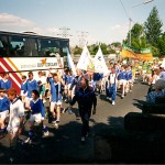 1994 Feile Na Gael 94 in Craogh Kilfinny, Limerick. Mount Sion in the parade.