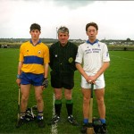 1994 Under 16 Munster Cup Final. Waterford v Clare. Mount Sion's Shane Twomey captains the side.