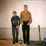 1996 Keith Walsh meets Mount Sion Senior Hurler Ger Harris.