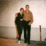 1996 Margaret Brophy meets Mount Sion Senior Hurler Ger Harris.