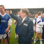 2000 Minor County Champions. Paddy 'Moremiles' Murphy congratulates Eoin Kelly.