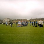 2004 Minor Eastern Champions defeating De La Salle in the final in Walsh Park. Celebrations on the pitch after the game.