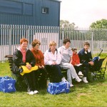 2005 Some proud Mammys watching their kids playing a match.