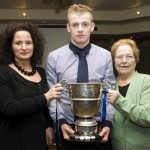 2009 Captain Martin O'Neill who received his Munster Minor Hurling medal pictured with his Grandmother May Hourigan and Aunt Anne O'Brien