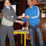 2010 Stephen receiving award for representing Waterford Under 15. 15-12-2010.