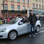 2012-03-17 Ken McGrath, Waterford's Grand Marshall at the Waterford's St. Patrick's Day Parade